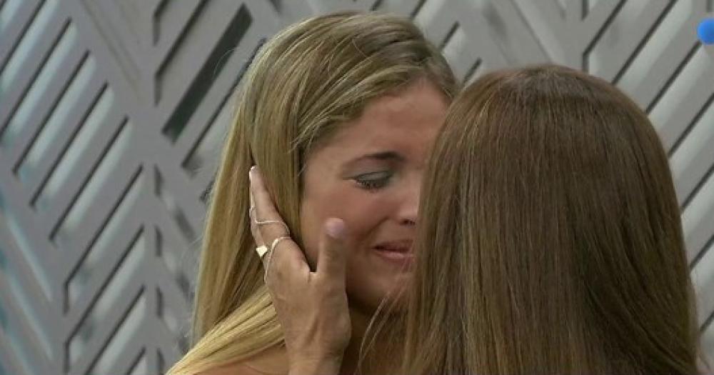 Martina y su mam? en el Congelados en Gran Hermano