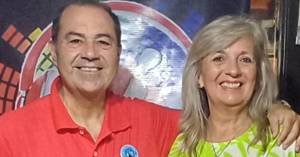 Los profesores Jose Luis Bertini y su esposa Marcela Mesanza son los encargados de dictar las clases