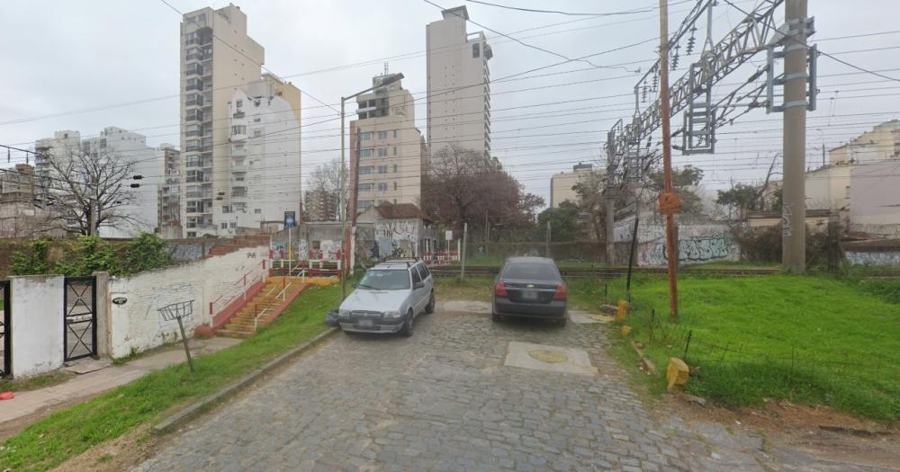 Cruce peatonal de Pedernera-Portela