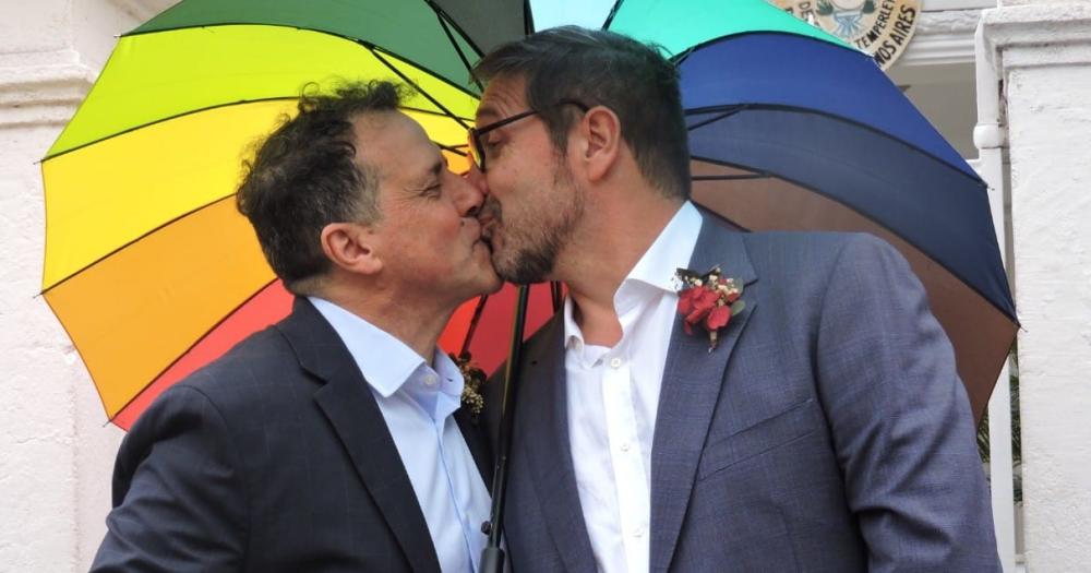 Sergio y Leonardo apostaron al matrimonio en 2023 para habitar los derechos que se ganaron como sociedad