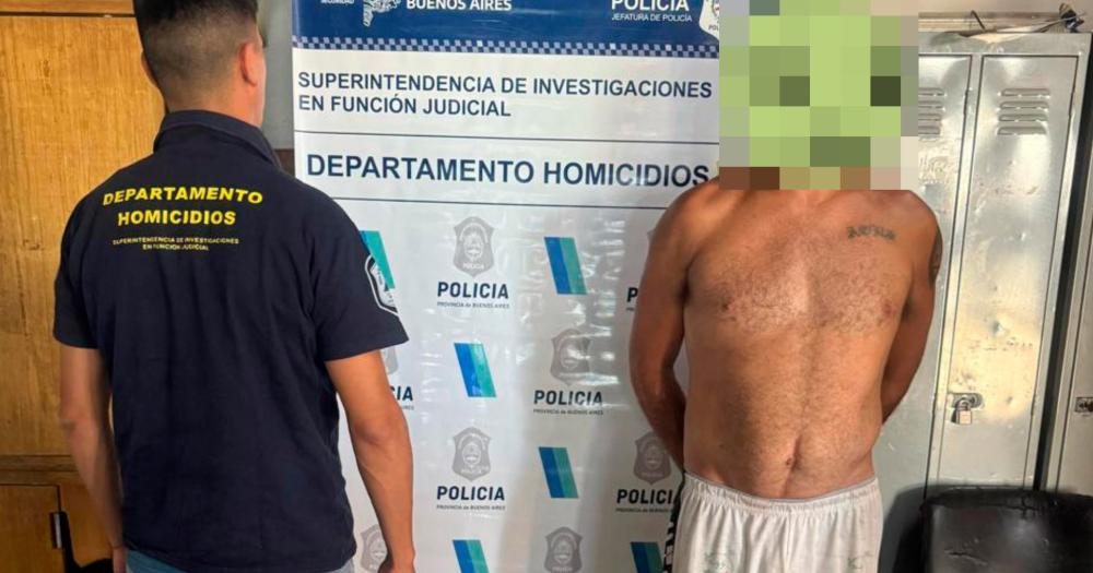 El imputado había escapado luego del homicidio