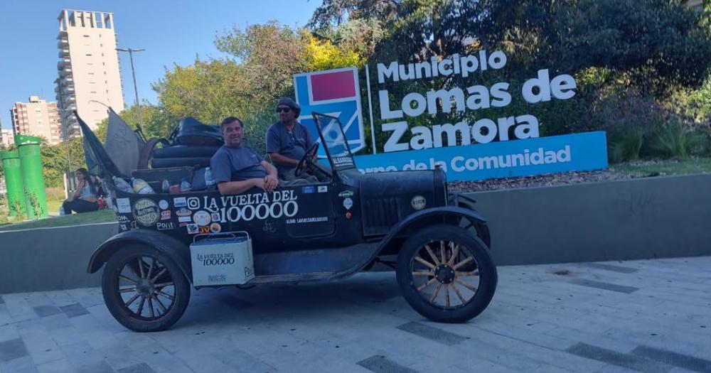 Los conductores del Ford T pasaron por Lomas