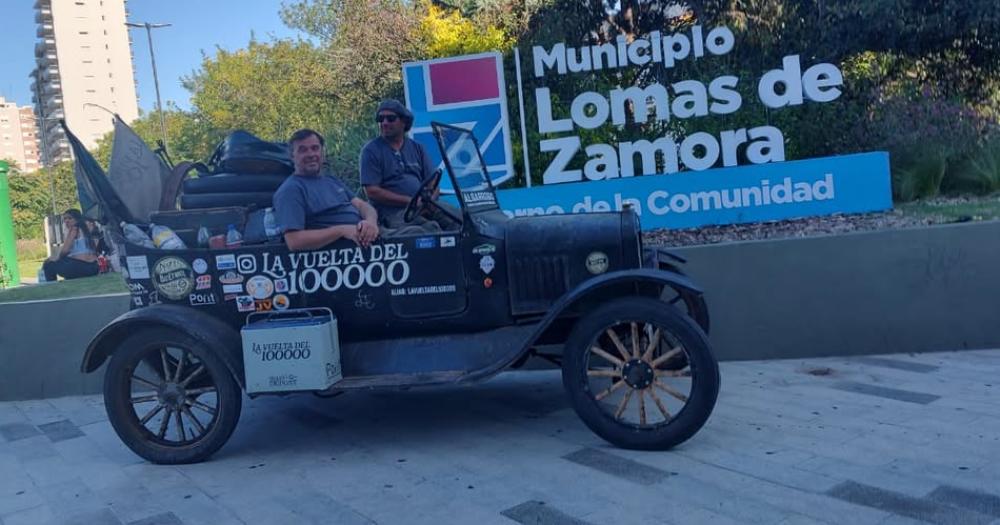 Los conductores del Ford T pasaron por Lomas