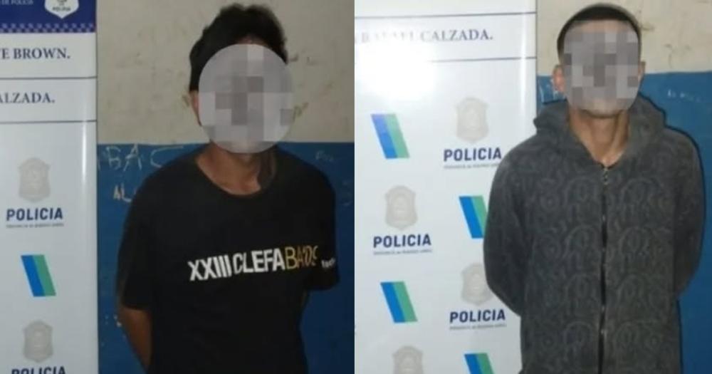 Los dos detenidos por el robo