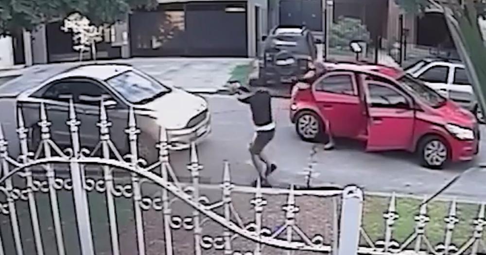 Uno de los robos cometidos por los delincuentes