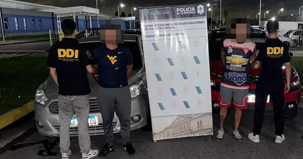 Dos de los tres jóvenes detenidos