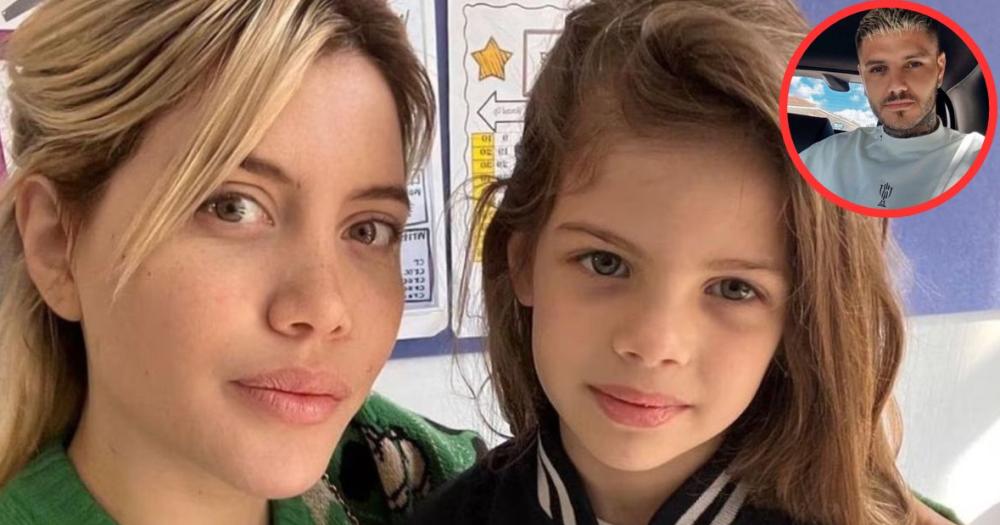 Wanda Nara y Mauro Icardi nuevamente enfrentados por una viralización de un video de su hija Francesca