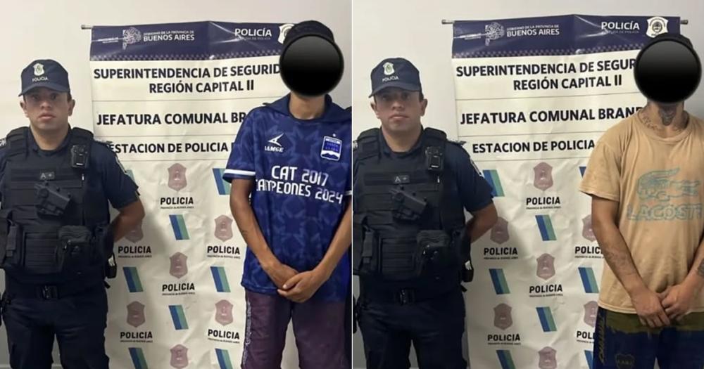 El prófugo fue capturado junto a un cómplice tras una entradera