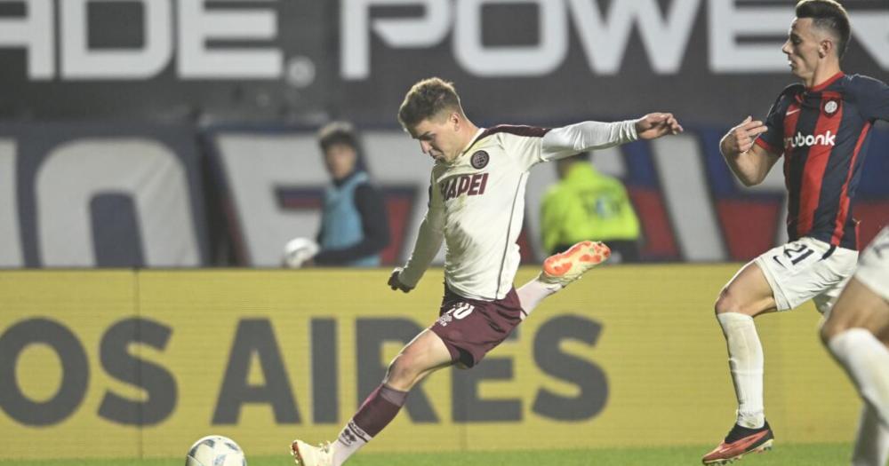 Su debut frente a San Lorenzo