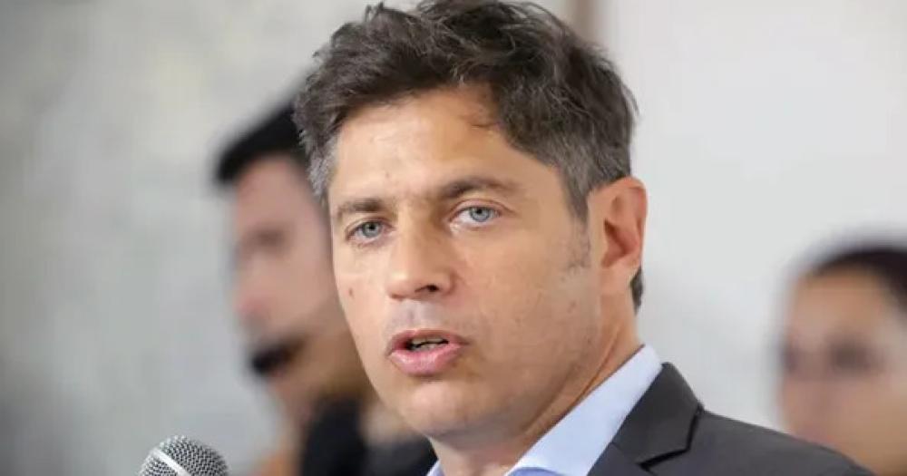 Axel Kicillof habló con angustia de la situación de Bahía Blanca