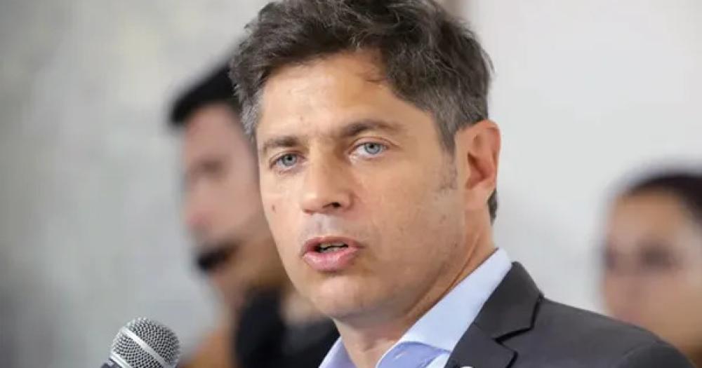 Axel Kicillof habló con angustia de la situación de Bahía Blanca