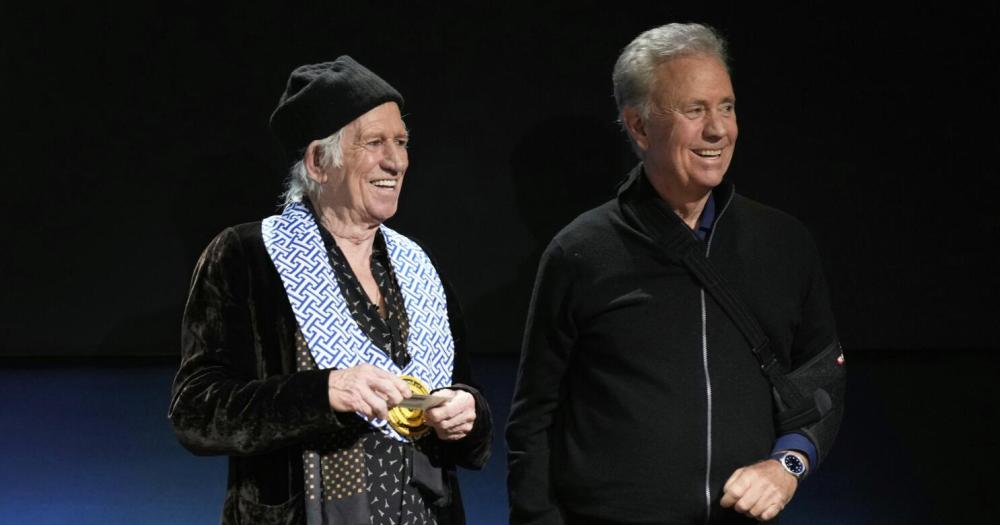 Keith Richards reconocido