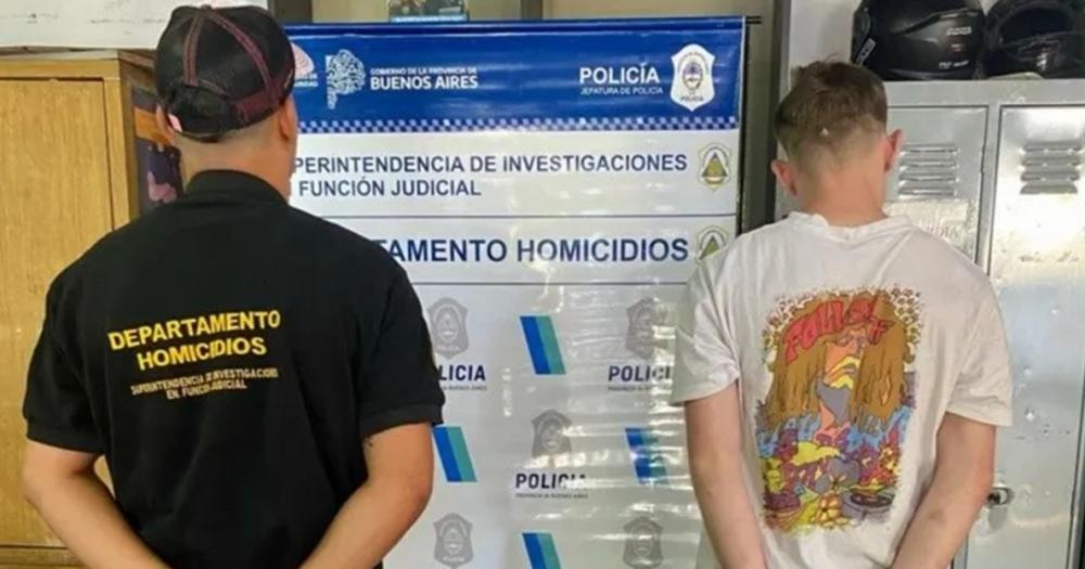 El joven fue detenido en Longchamps