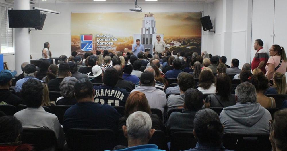Esta semana hubo un nuevo acto de firmas de convenios de escrituración