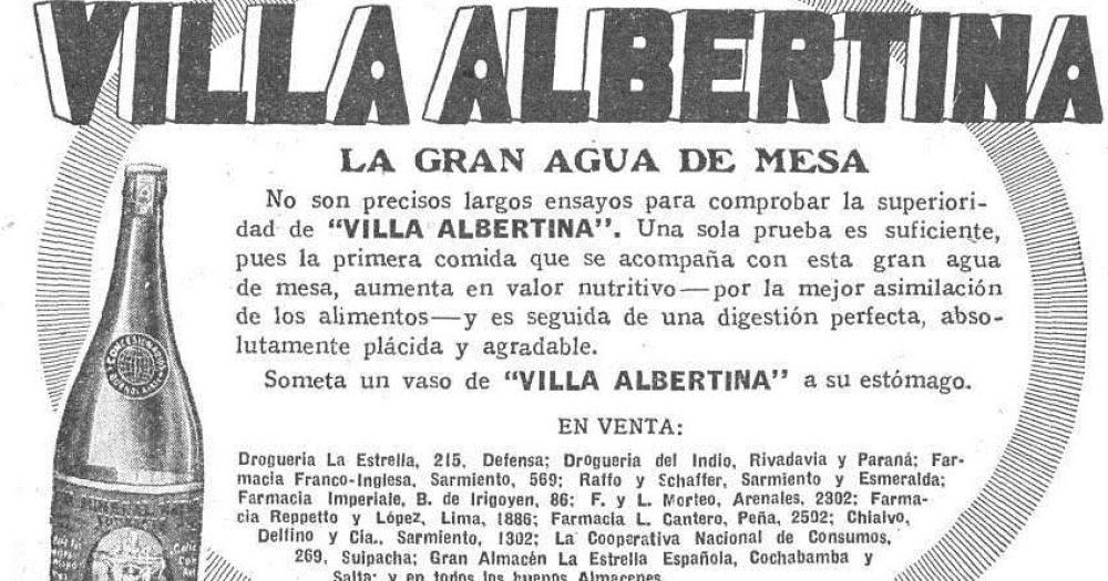 Villa Albertina un barrio pionero en la produccioacuten de agua envasada