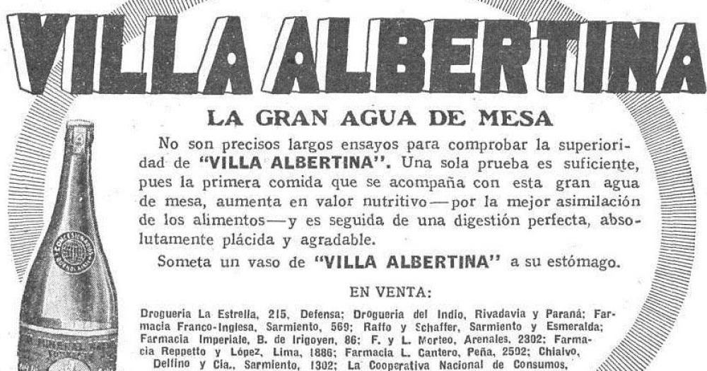 Villa Albertina un barrio pionero en la produccioacuten de agua envasada