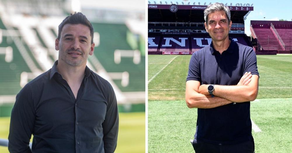 Ariel Broggi y Mauricio Pellegrino los técnicos de Banfield y Lanús sigue buscando el mejor equipo