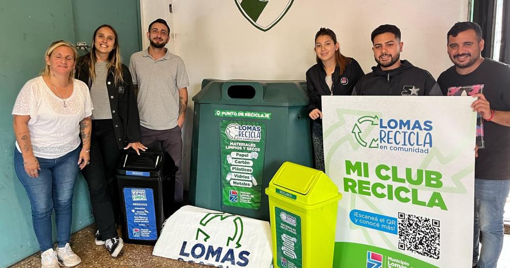 El programa Mi club recicla sigue recorriendo los barrios