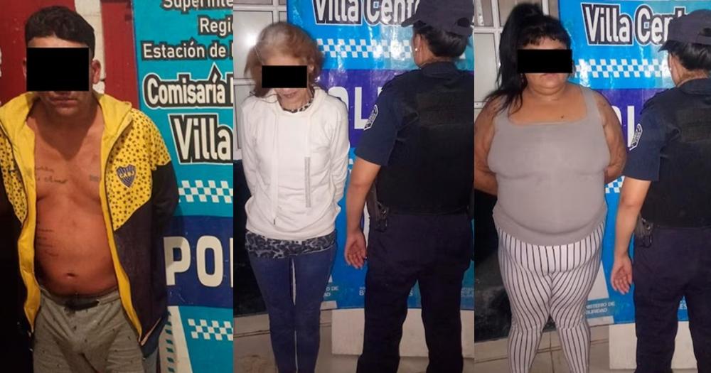 En el operativo detuvieron a tres sospechosos