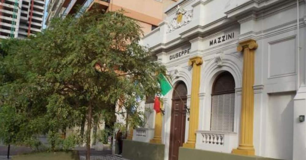 La colecta se va a hacer en la sede de la Logia Giuseppe Mazzini