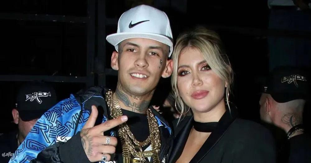 L-Gante y Wanda Nara