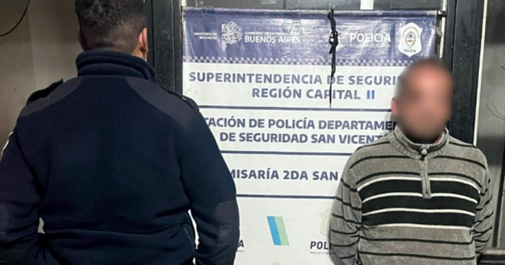 El prófugo detenido