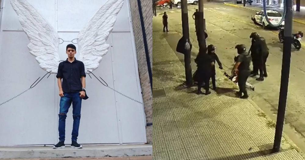 Dylan vecino de Lanús y estudiante de Lomas murió tras ser atropellado por un patrullero