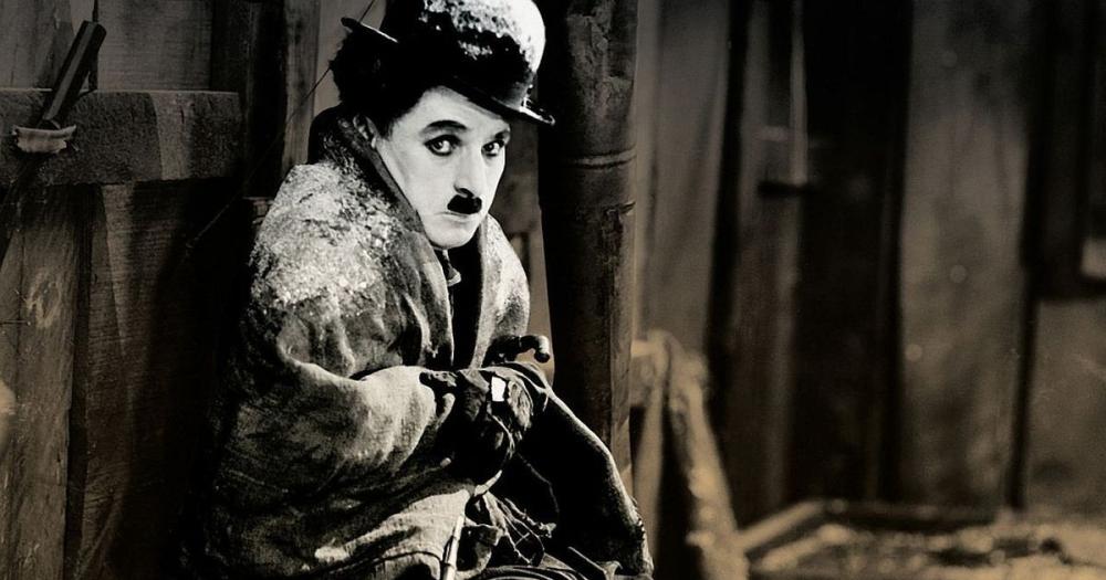 Charles Chaplin en escena