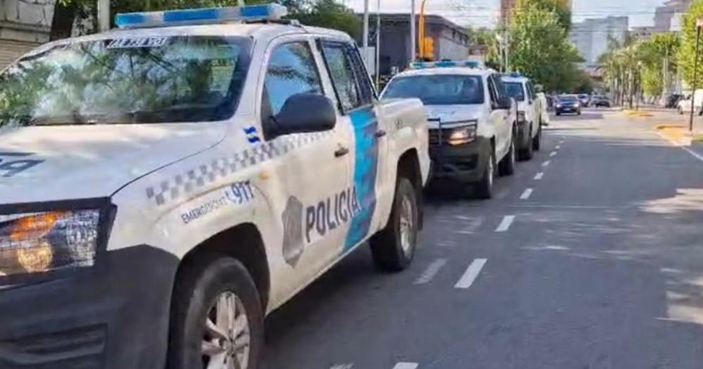 El delincuente se tiroteó con la Policía