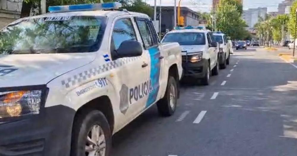 El delincuente se tiroteó con la Policía