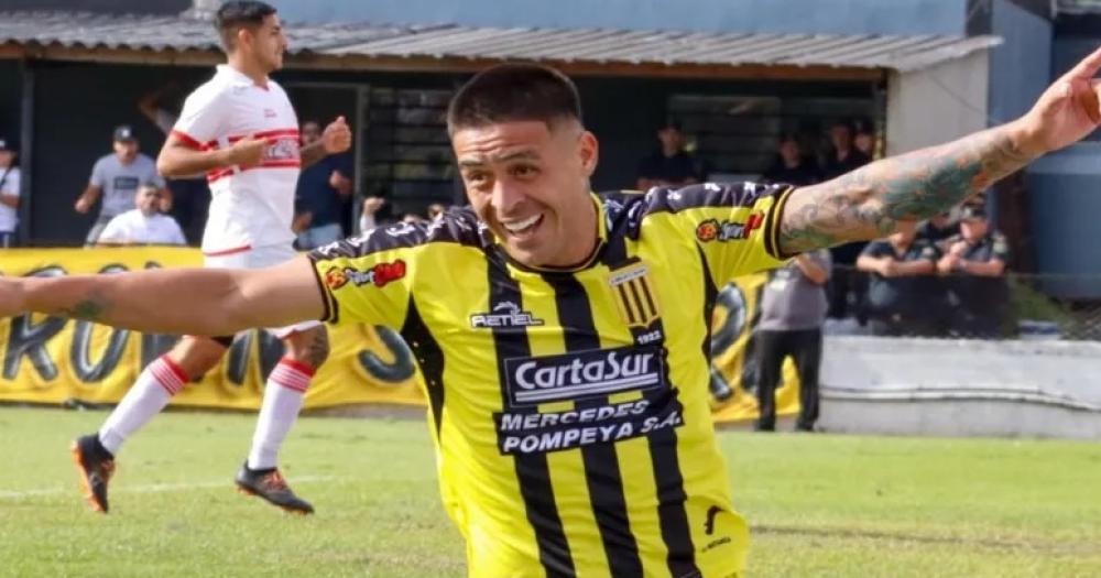 Brian Fernndez entrena en Talleres