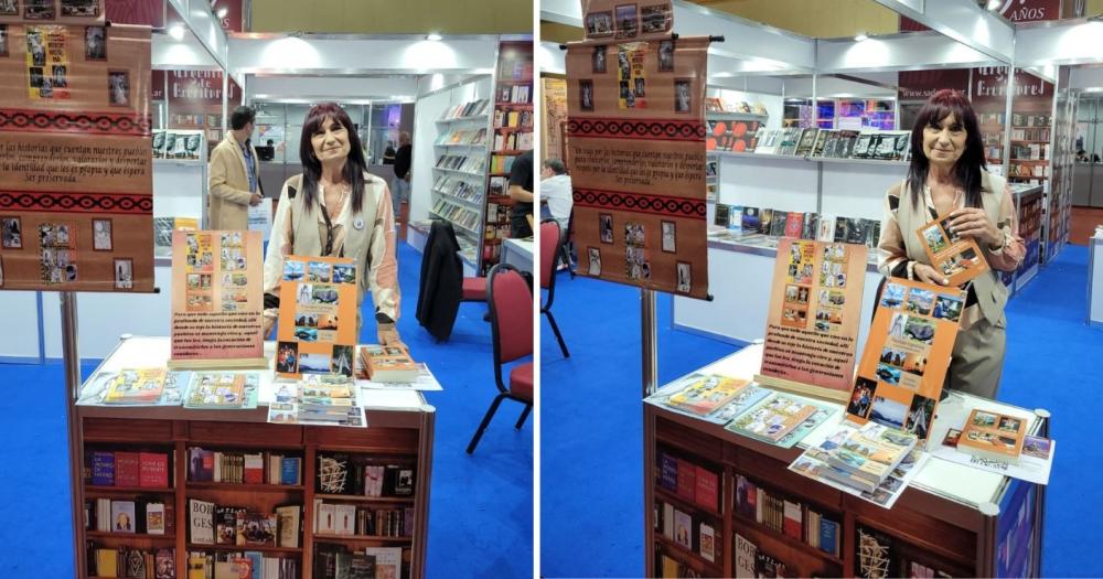 Cecilia estar presente el lunes a partir de las 15 en el stand de la Sociedad Argentina de Escritores