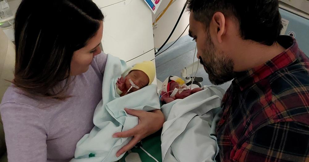 La pareja busca estar cerca de aquellos padres de bebés prematuros con el objetivo de ayudar y contener