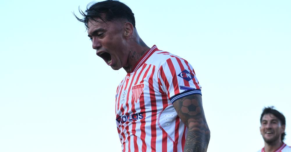 Federico Martínez cortó la sequía y anotó el primer gol en el triunfo de Los Andes
