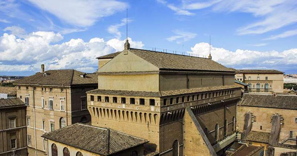 La Capilla Sixtina es una capilla del Palacio Apostólico de la Ciudad del Vaticano la residencia oficial del papa