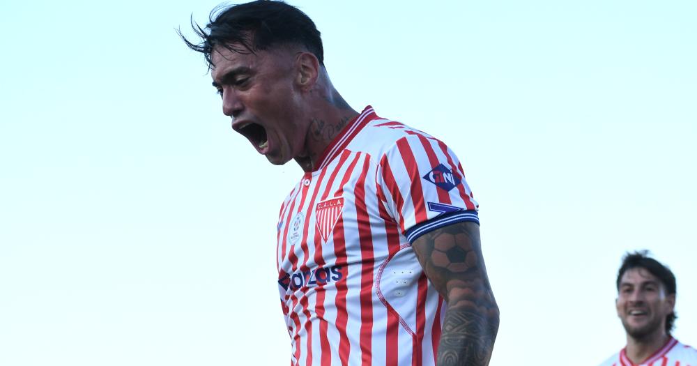 Federico Martínez cortó la sequía y anotó el primer gol en el triunfo de Los Andes