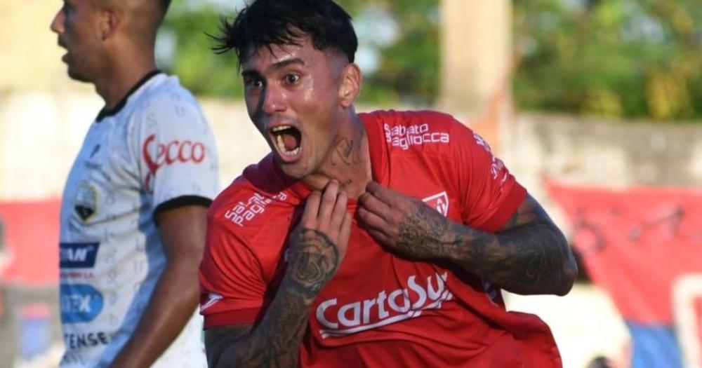 Federico Martínez es una de las cartas goleadoras de Los Andes en el campeonato