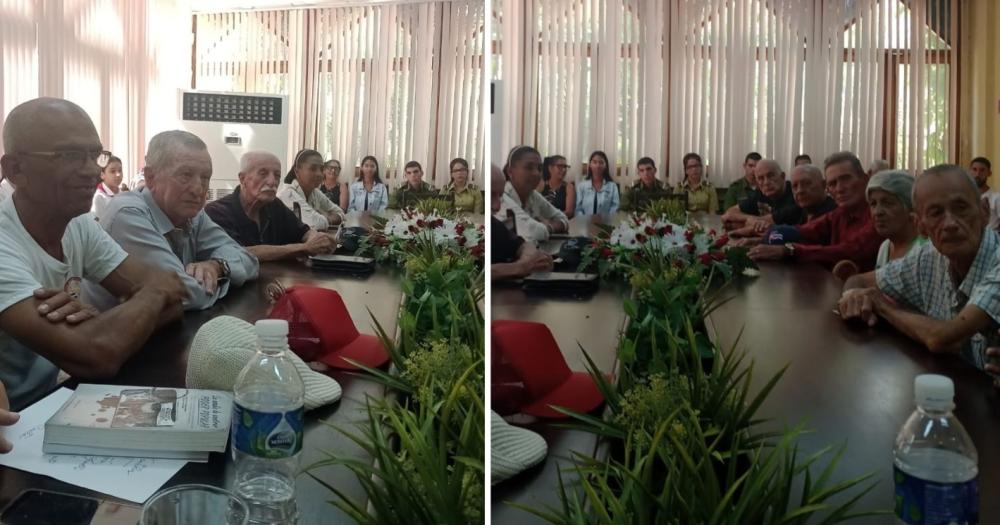 La lomense estuvo ante cubanos de todas las edades En el Mausoleo de Ernesto Che Guevara presentó uno de sus libros