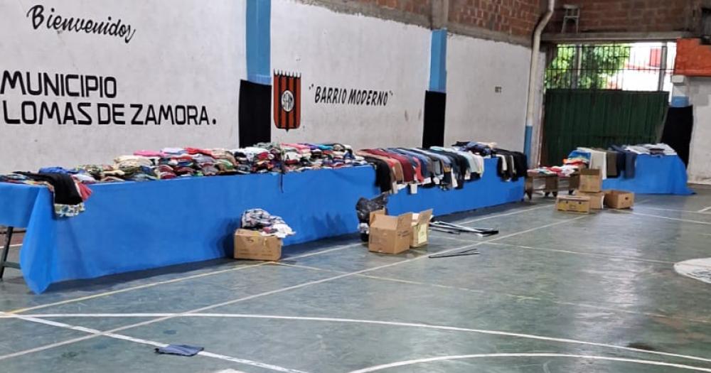 En la Sociedad de Fomento Barrio Moderno de Temperley