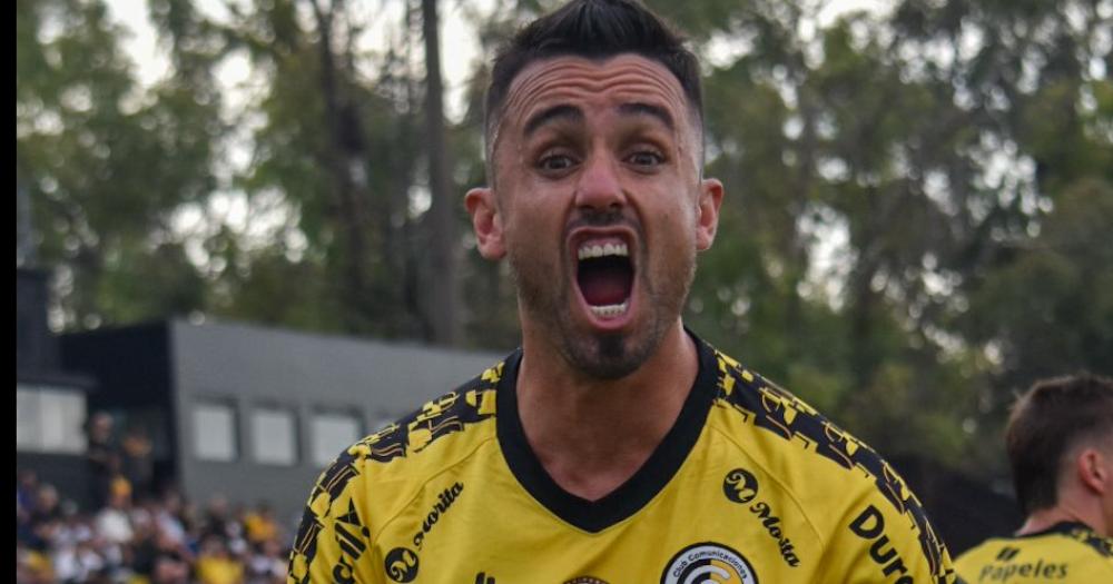 Cristian Chimino convirtió un doblete para Comunicaciones