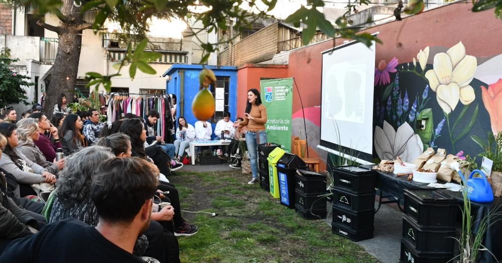 Los talleres se hicieron en abril en el marco del Mes del Compostaje