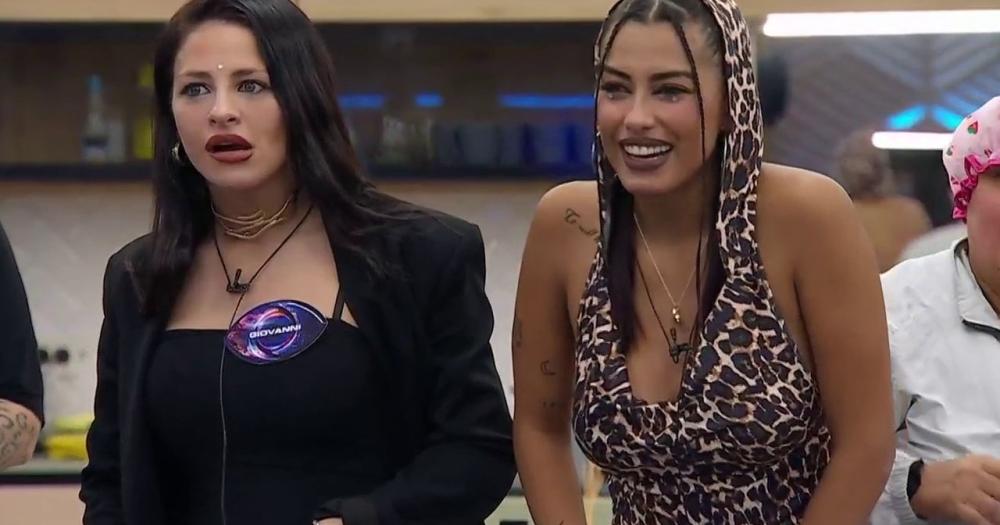 Chiara y Luz mano a mano en Gran Hermano