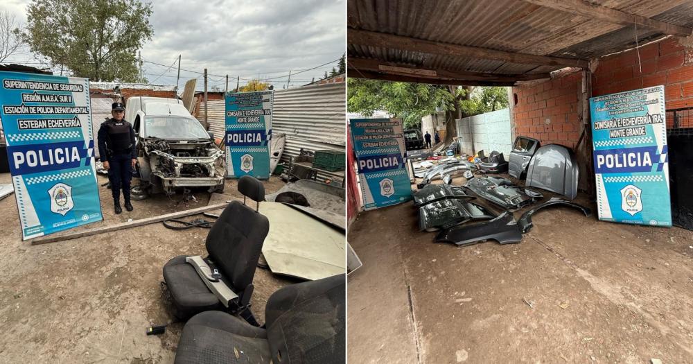 En el lugar del operativo detuvieron también a la dueña