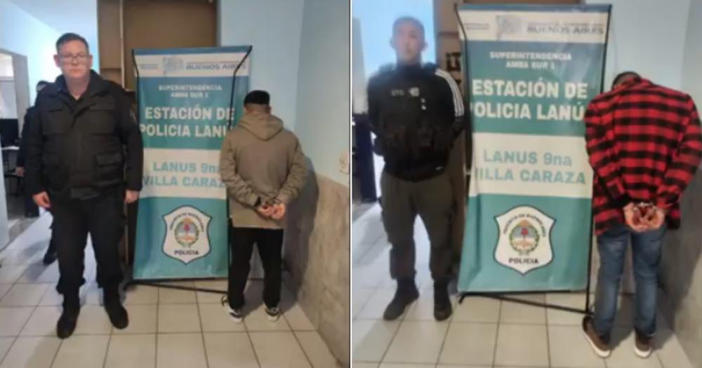 Los detenidos tienen 29 y 30 años