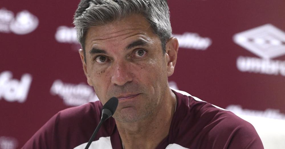 Pellegrino habló luego del triunfo de visitante de Lanús por Copa Sudamericana