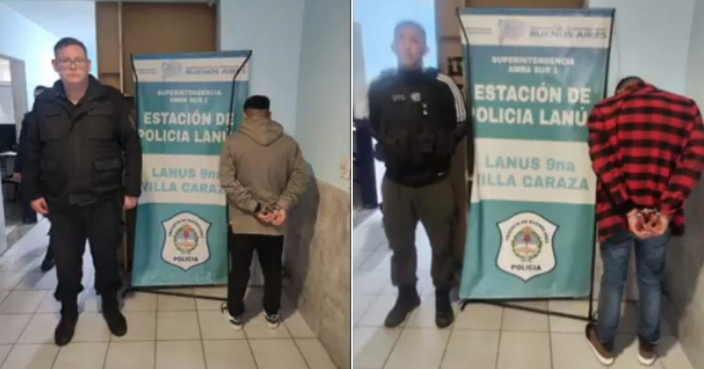 Los detenidos tienen 29 y 30 años