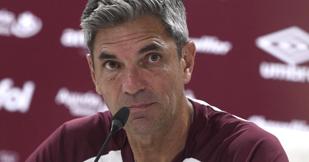 Pellegrino habló luego del triunfo de visitante de Lanús por Copa Sudamericana