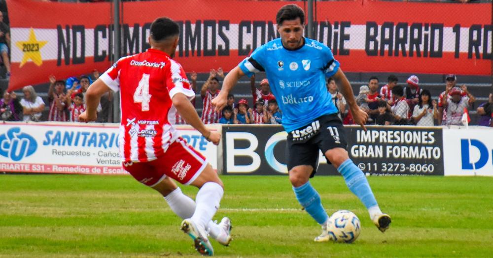 Federico Milo se lesionó en el empate entre Temperley y Talleres
