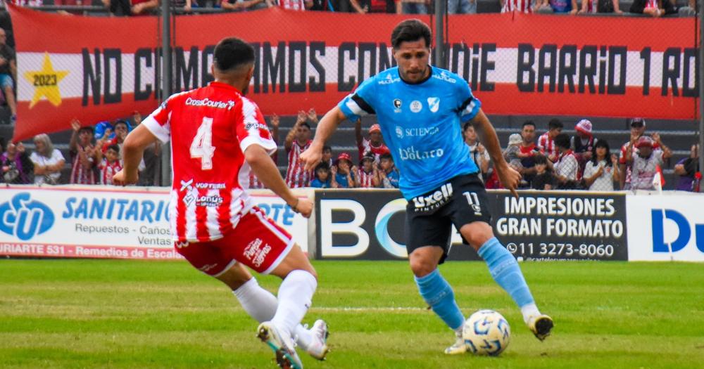 Federico Milo se lesionó en el empate entre Temperley y Talleres