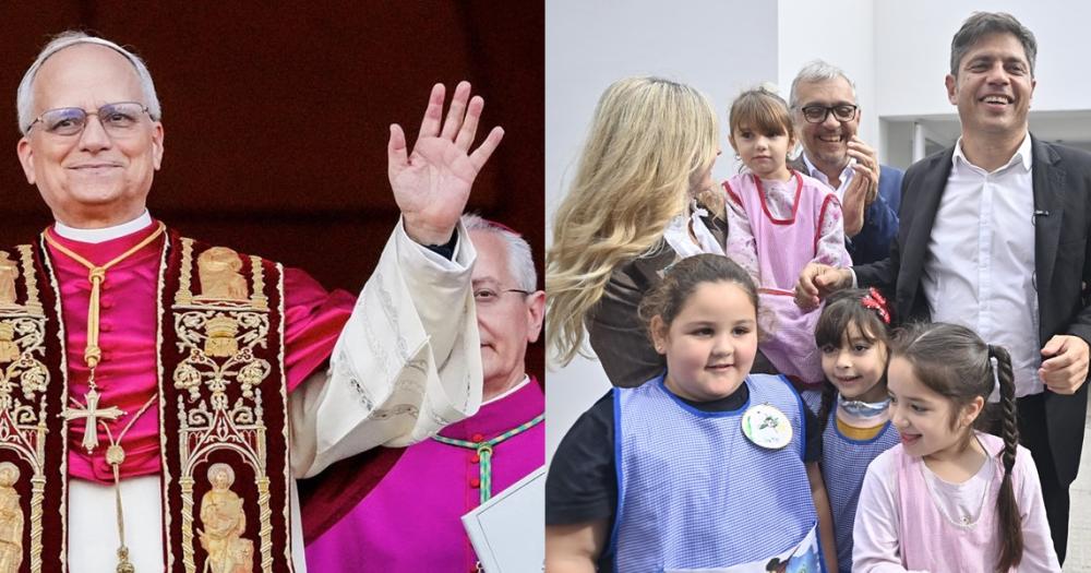 El gesto peronista de Axel Kicillof al Papa- Justicia social